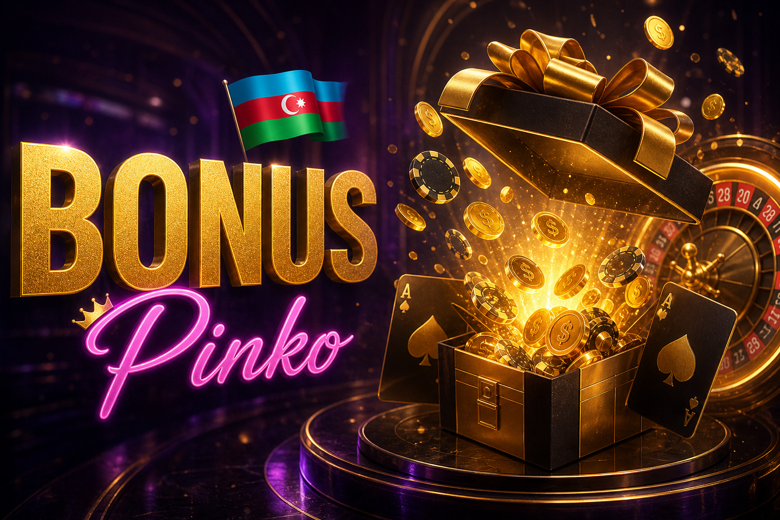 Pinko bonus bölməsinin interfeysi