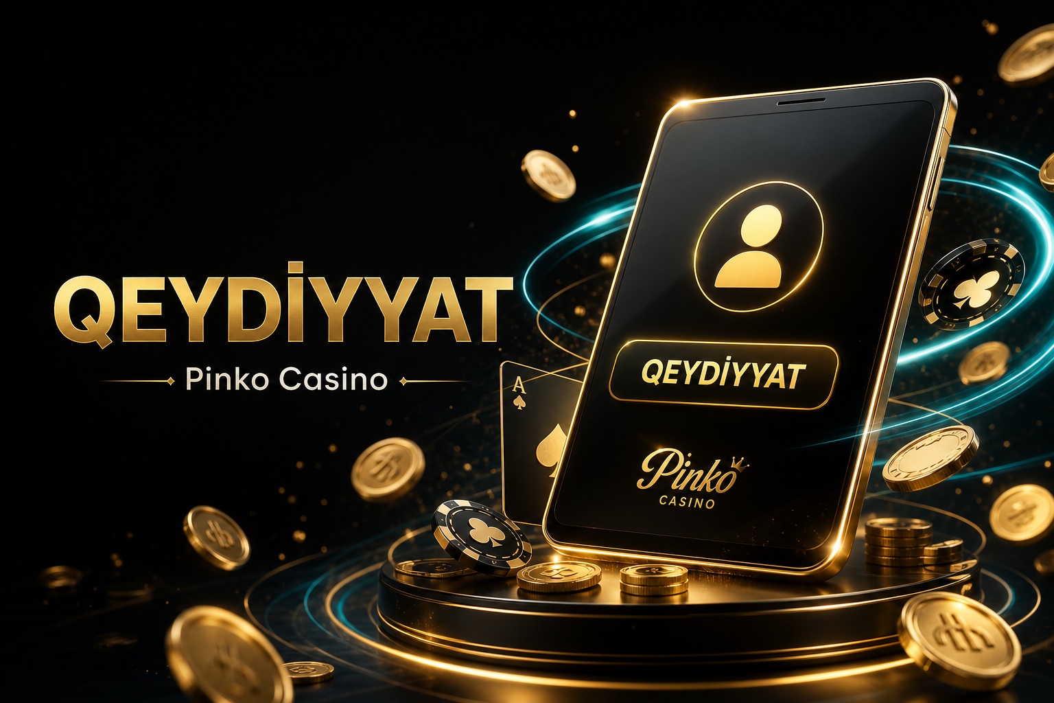 Pinko qeydiyyat formasının nümunə ekranı
